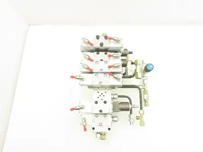Wandfluh BKII BK4 Solenoid Air Valve 8-Station Hydraulic Manifold Assembly