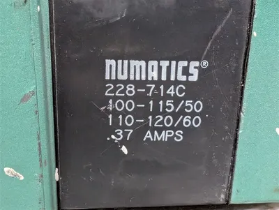 Numatics A23SA4008000030 Solenoid Valve 120/50-60 .37A 150 PSIG Air Used