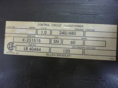 USED ALLEN BRADLEY 1497-N37 SER A