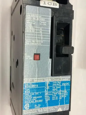 Used SIEMENS ED22B015 Miscellaneous Equipment (Electrical & Power) Ohio US | Surplus Asset Holdings #1238788
