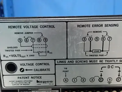 Used KEPCO ABC 100.75M DC Power Supplies Ohio US | HGR 24 #895407