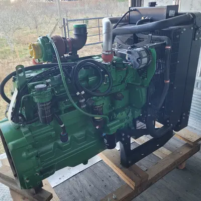 New | in-Stock JOHN DEERE 6068T REMAN POWER UNIT WITH RADIATOR NO ECM Power Units Georgia US | Atlanta Truck Equipment #1297872