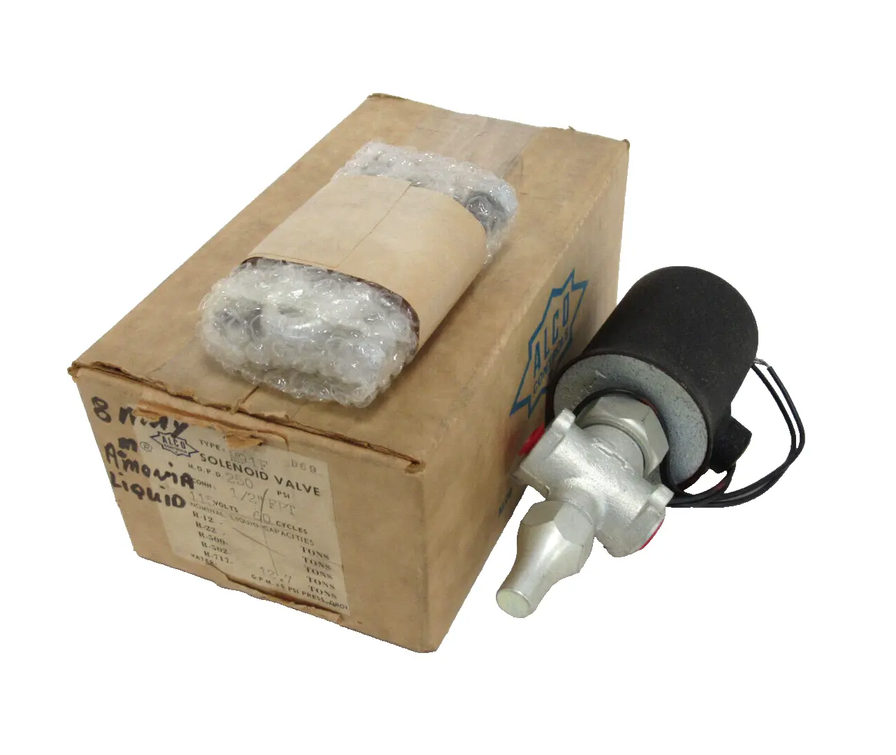 NEW ALCO CONTROLS M91F SOLENOID VALVE