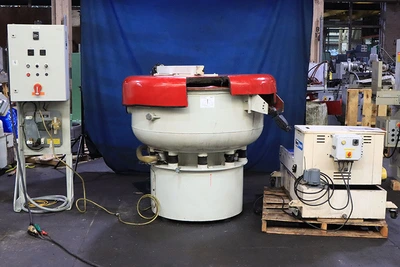 Used 2017 Rosler RI300S, INTERNAL PARTS SEPERATOR, PANEL TIMER Vibratory Machines New Jersey US | Machinery Values #1285809