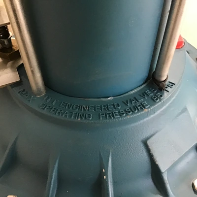 ITT Dia-Flo BAF 1-2RN-RH Diaphragm Valve with x2 Micro Switch 13A 125VAC 1HP