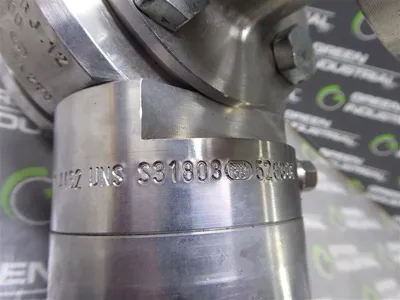 1/2" Perrin PS85H-0,5-L BA275 Series 80-M Two Way Ball Valve Class 300 Used