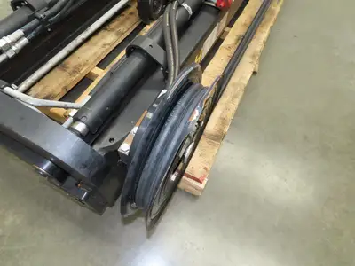 Hyster E80XN Forklift Mast Class IV 2 Stage 4 Lever 144.7" Lift 7000lb