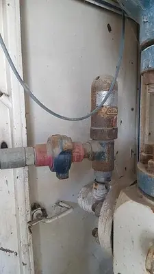 USED EMSCO F-500 TRIPLEX MUD PUMP