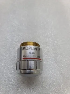 OLYMPUS MDPLAN 5 .10 F=180 OBJECTIVE