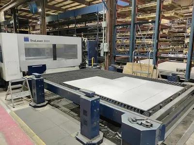 USED TRUMPF TRULASER 8000