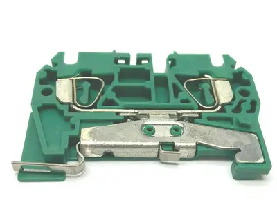 USED ALLEN-BRADLEY GREEN 2 WIRE TERMINAL BLOCK