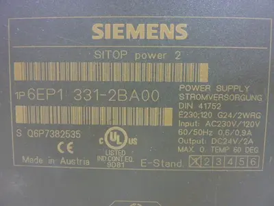 USED SIEMENS 6EP1 331-2BA00