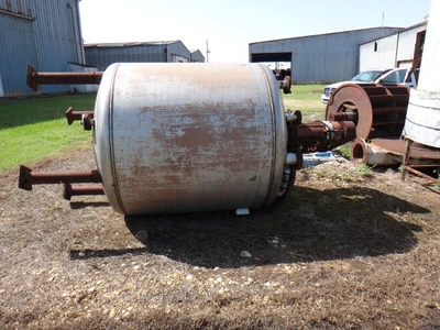 1000 Gallon 304 SS 75psi/FV Mixer