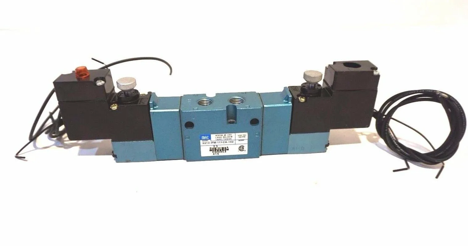 NEW MAC VALVES 321C-PM-111CA-152 SOLENOID VALVE 321CPM111CA152