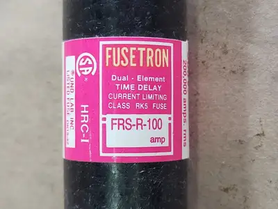 NEW BUSSMANN FRS-R-100