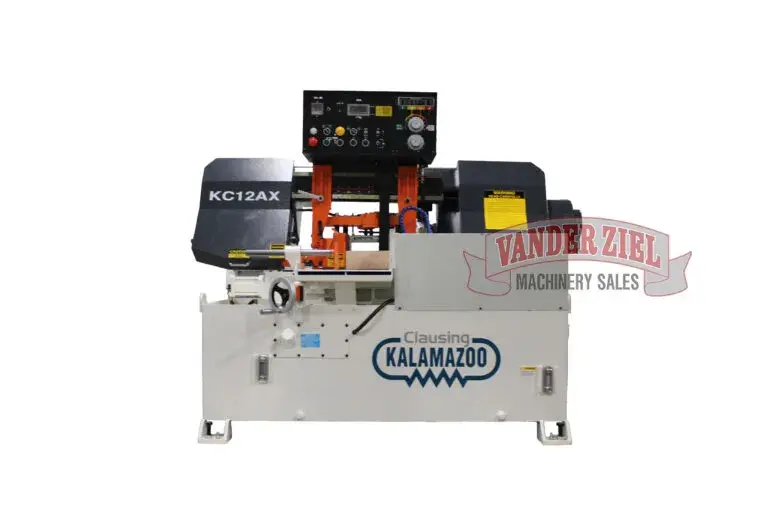 New | in-Stock CLAUSING KC12AX Horizontal Band Saws Michigan US | Vander Ziel Machinery Sales #482391