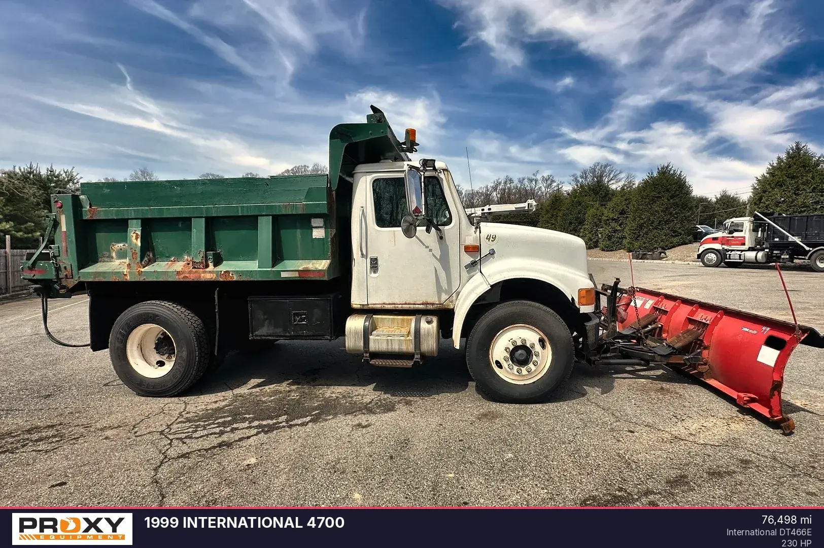 Used 1999 INTERNATIONAL 4700 Dump trucks New Jersey US | Proxy Equipment #1388647