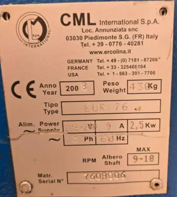 2008 ERCOLINA EUR 76 BENDERS, PIPE, TUBE & BAR, N/C & CNC | Machinery Network (8)