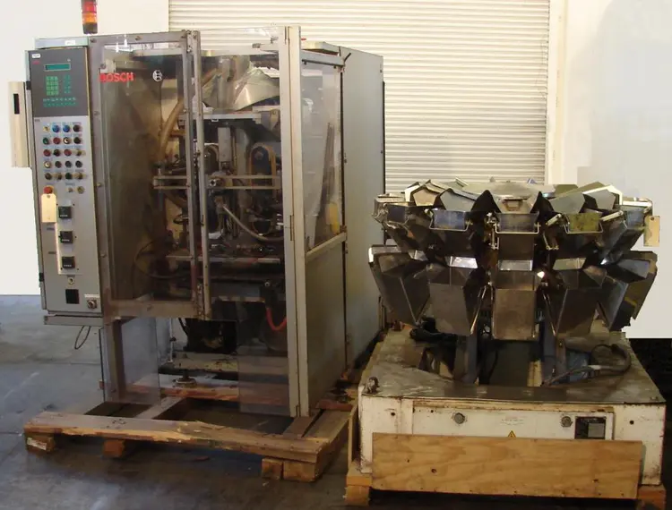 Used BOSCH SVB-2500 Vertical Form Fill Sealing Machines (VFFS) Kentucky US | Special Projects International #166695
