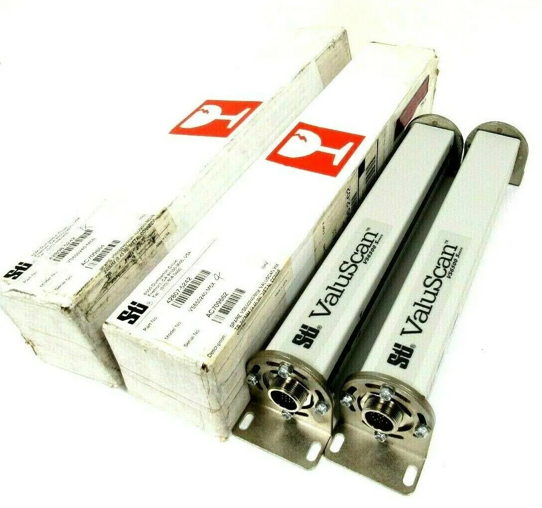 NEW STI 42807-0242 LIGHT CURTAIN SET EMITTER 42808-5242 RECEIVER VS650240-M5R X
