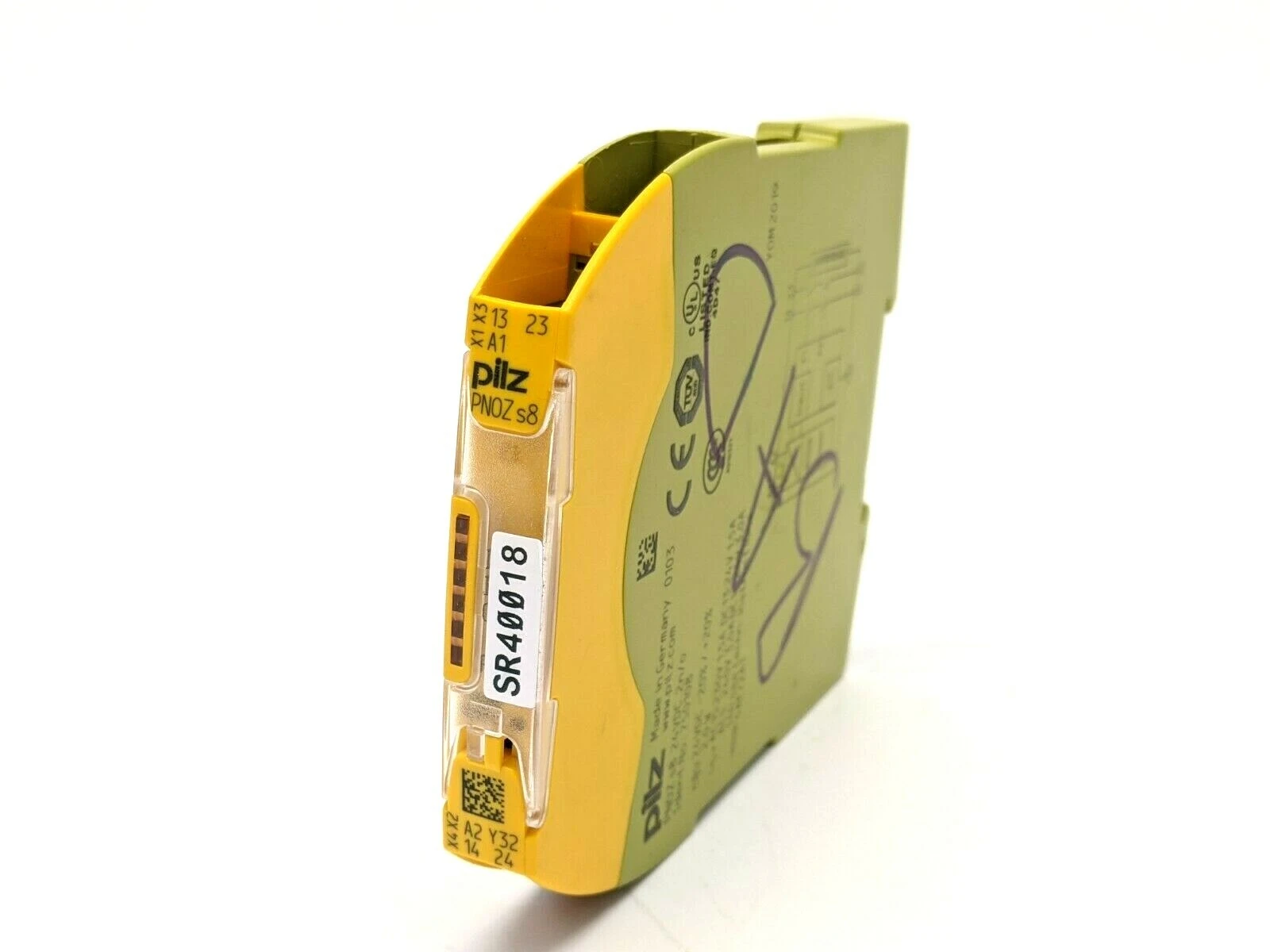 750108,PNOZ s8 24VDC 2 n/o | Pilz PNOZ s8 24VDC 2 n/o Contact Expansion 750108 - For parts or not working