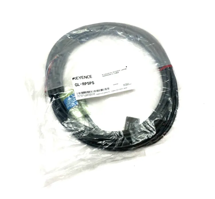 New | in-Stock KEYENCE Light Curtain Connection Cable 5m Length Black Cable & Wire Michigan US | Maverick Industrial Sales #1454381