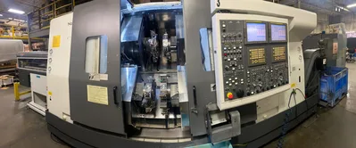 2004 Nakamura Tome WTW-150 MMYY Twin Spindle Quad Turret