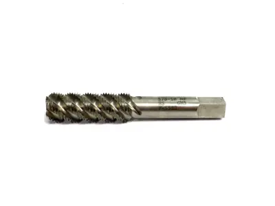 USED BESLY TURBO-CUT 5/8-18NF HS GH5 SPIRAL FLUTE TAP 4-FLUTE