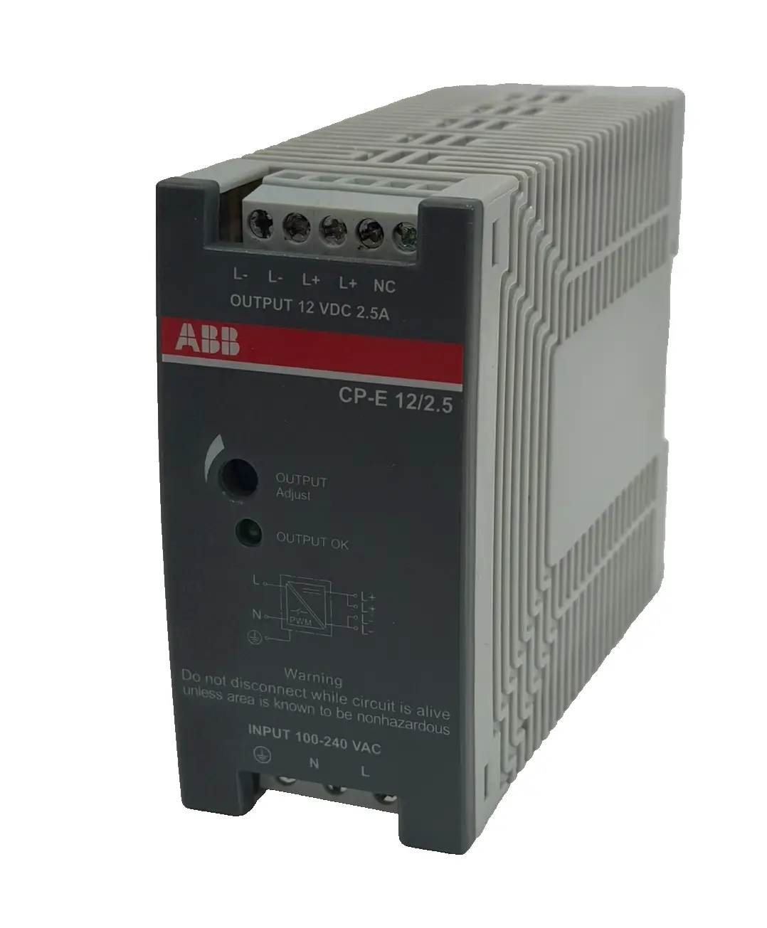 NEW ABB 1SVR427032R1000 POWER SUPPLY CP-E 12/2.5