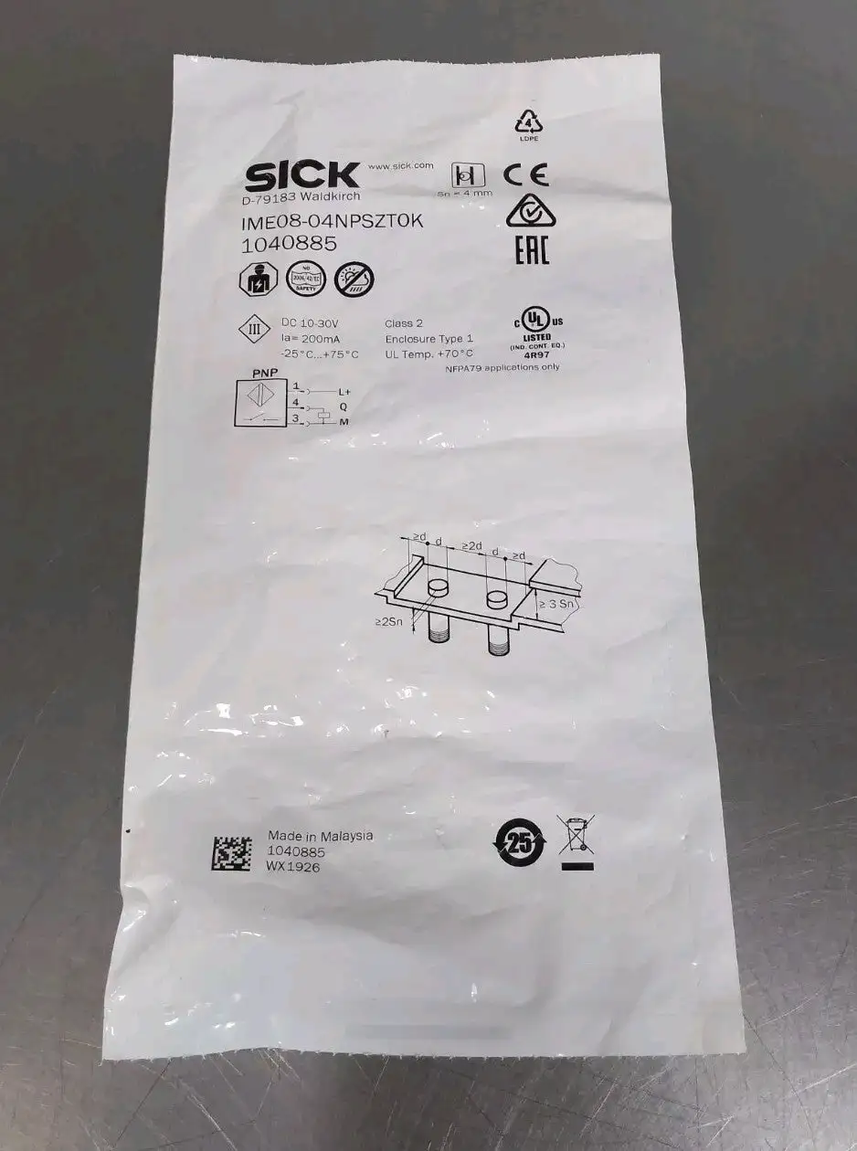 SICK IME08-04NPSZTOK Proximity switch sensor Loc5E7