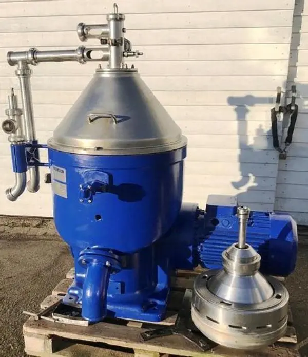 Alfa-Laval VNPX 407 SGP-34 clarifier centrifuge, 316SS.