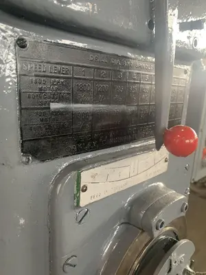 4' X 9" CINCINNATI-BICKFORD RADIAL ARM DRILL.STOCK # 0311023