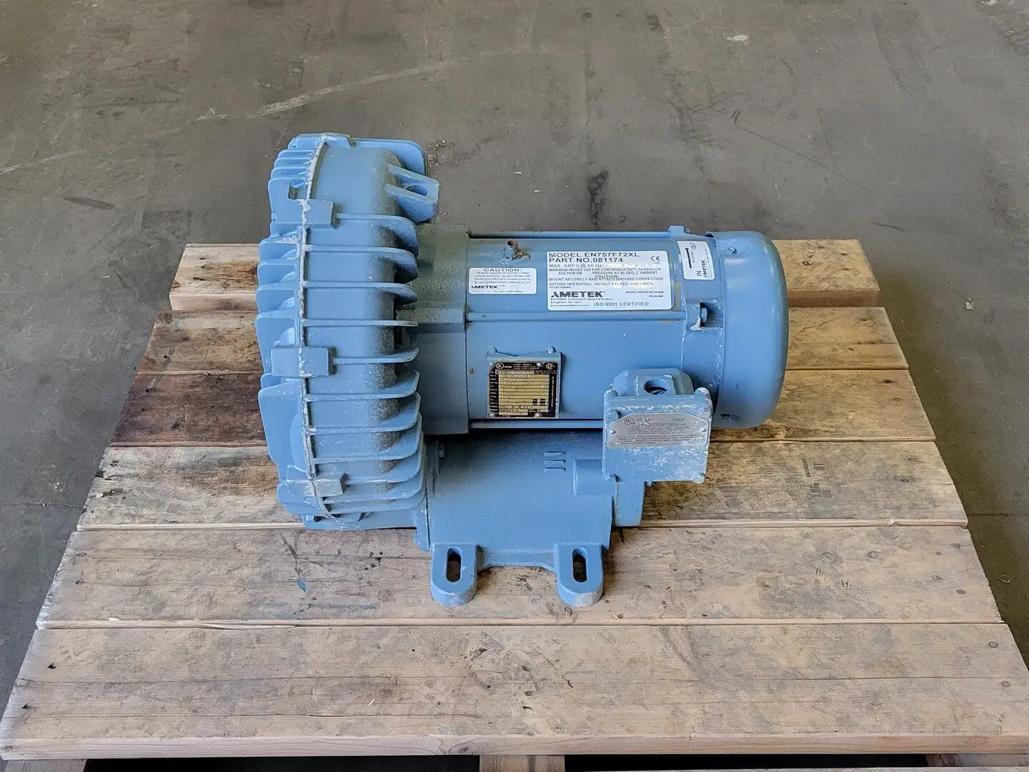 USED AMETEK EN757F72XL