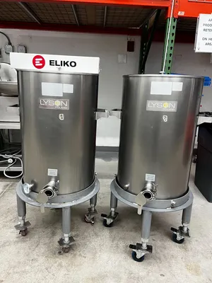 USED LYSON Jacketed Bottling Tank
