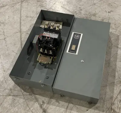 USED ALLEN-BRADLEY SER. B MAGNETIC MOTOR CONTROLLER SIZE 4 NEMA TYPE 1