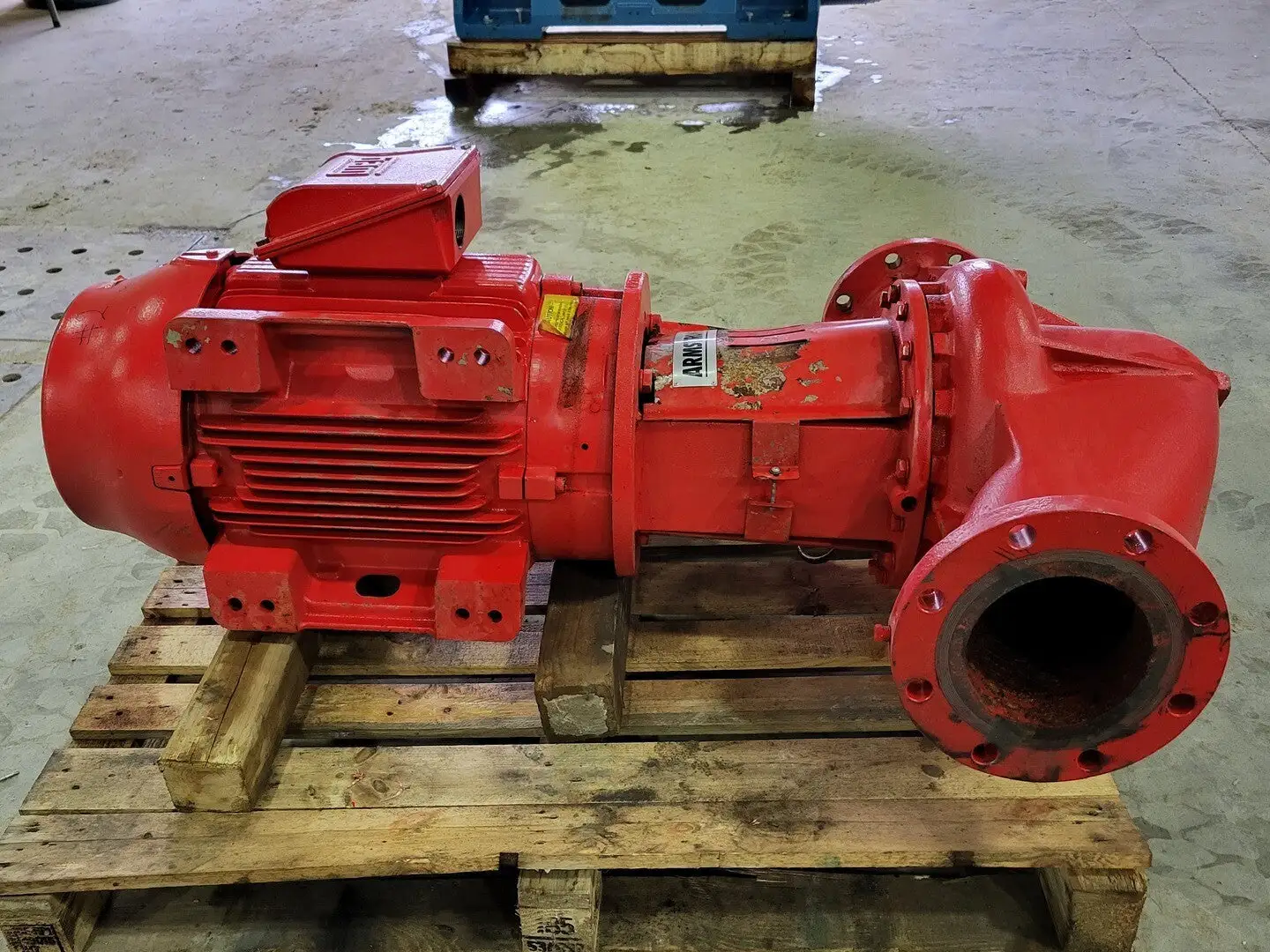 Weg Electric Motor 40HP & Armstrong Pump