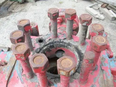 USED SHAFFER LWS, 5,000 PSI, 9" DOUBLE RAM BOP
