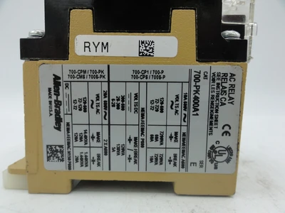 USED ALLEN BRADLEY 700-PK400A1
