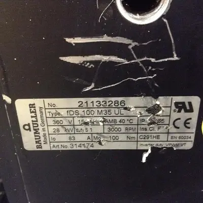 USED BAUMULLER FDS 100 M35 UL