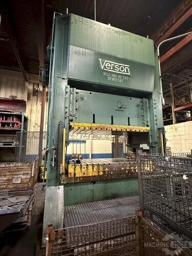 Used VERSON PRESS S2-300-96-54T Straight Side Presses Michigan US | S & G Press and Machinery Sales #876999