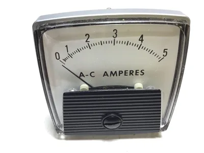 Yokogawa YE/250240LSLS Panel Meter 0-5 AC Amperes Range