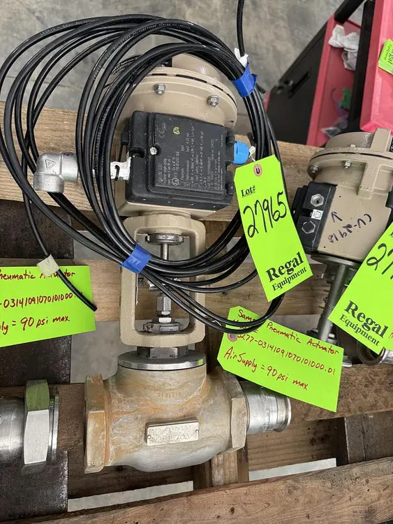 Used SAMSON PNEUMATIC ACTUATED VAVLE Valves/Fittings Ohio US | Regal Equipment Inc #219240