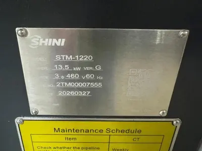 New | in-Stock 2026 SHINI STM-1220-O Temperature Controls Massachusetts US | Absolute Machinery #1310230