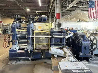 WATERBURY FARREL 12" x 20" 2 HIGH ROLLING MILL (14550) ROLLING MILLS, 2-HI | Machinery International LLC (3)