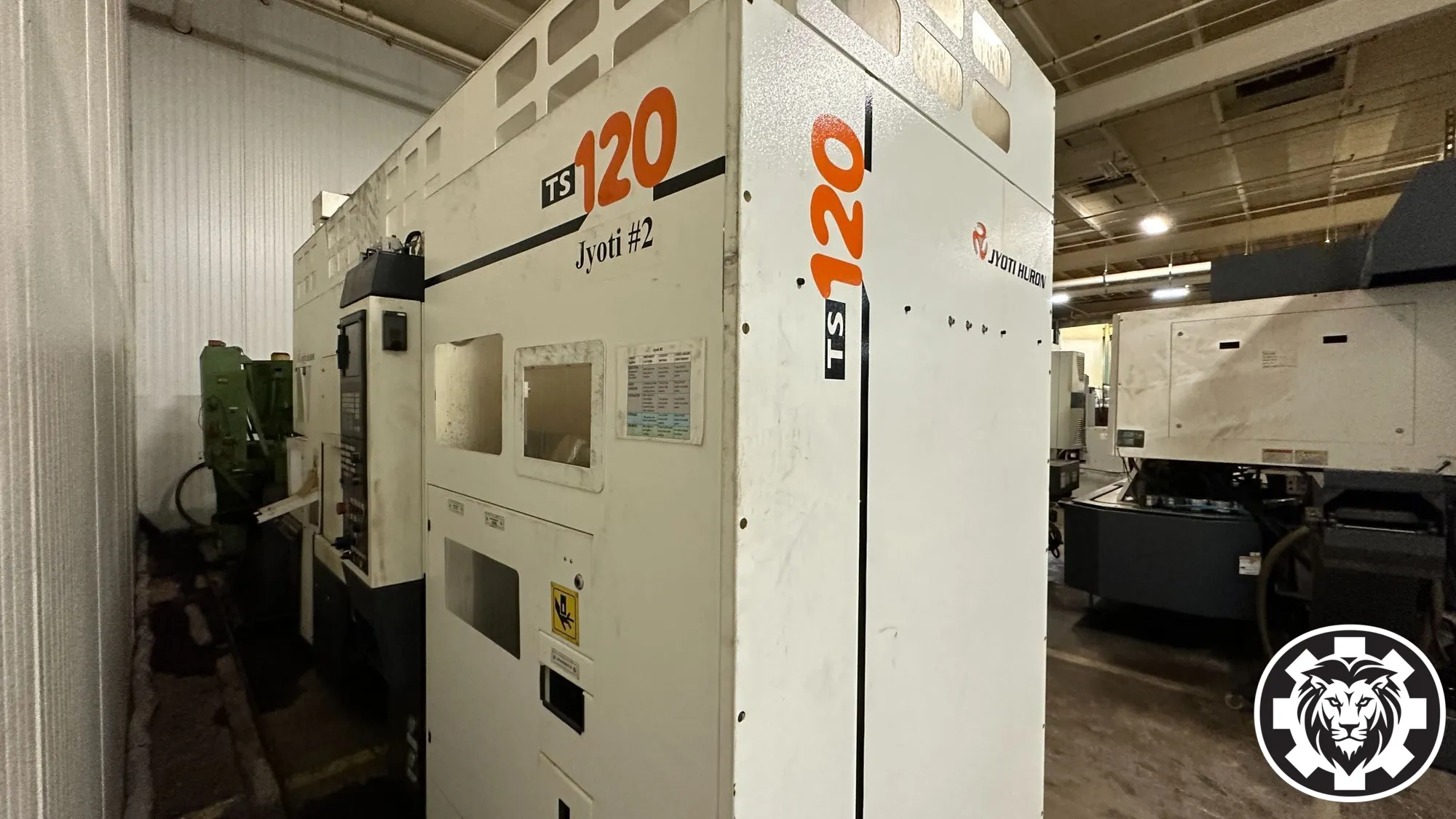 Jyoti TS 120 Twin Spindle CNC Chucker Lathe, 2016 - Twin Turret, Auto Loader