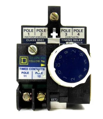 NEW SQUARE D 8501-LT TIMER ATTACHMENT 8501LT