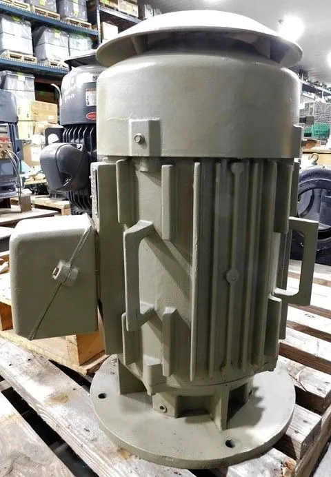 30 HP 3545 RPM GE Vertical Motor 5KS286SAE138 L286HP16 Frame 460V EOK Rebuilt