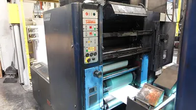 1999 SANDEN Q1500 XP (7) Color Variable Size Web Press – 20.5” Web Width Variable Repeat Direct Mail Narrow Web Offset Press | Machinery Solutions Group, Inc. (10)