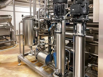 Kalt/GEA Westfalia 24 TPD complete cheese plant.