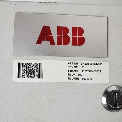 Used ABB 3HEA800964-003 Misc Industrial Equipment California US | American Industrial Supply Co. #1377094